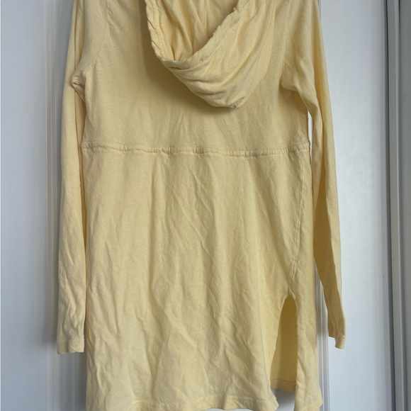 Cover-up / lounge long sleeve dress/top with hood, C&C California - Picture 2 of 8